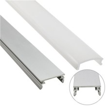 Ceiling Linear Led Aluminum Profile / Cover Line Aluminium Led Profile